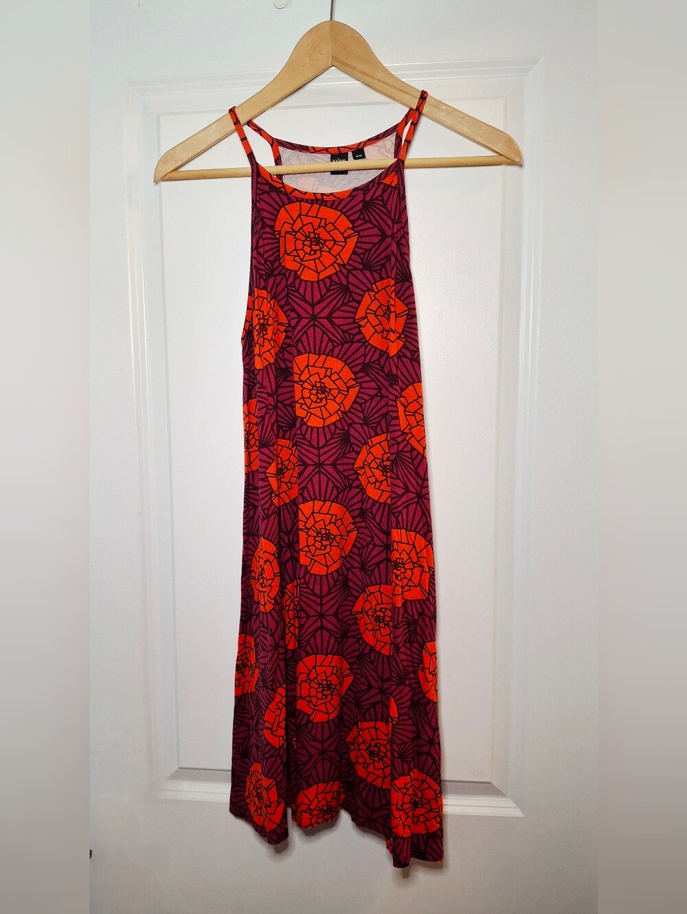 Icone Floral Halter Dress (M)